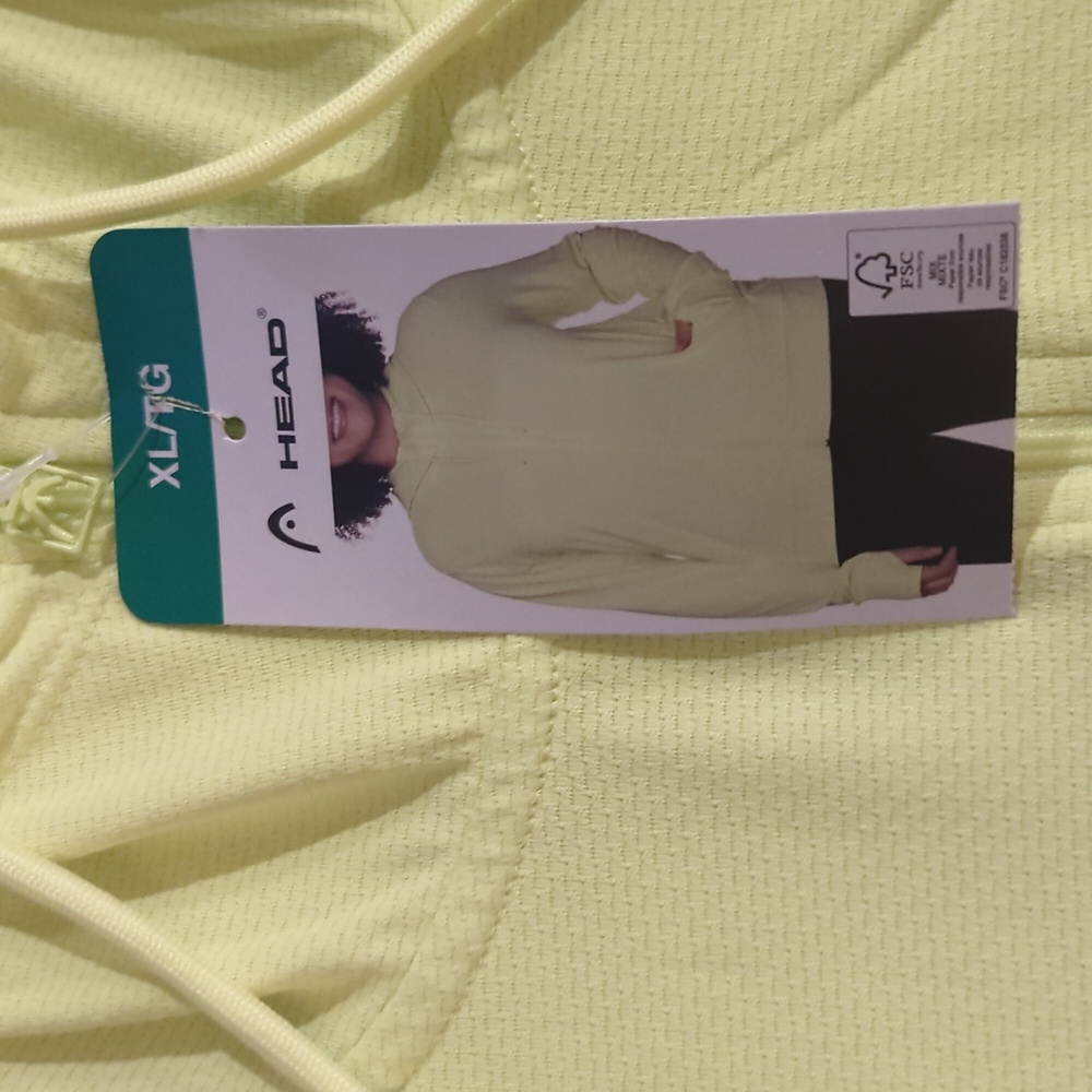 XL Head Full Zip lightweight Hoodie With Thumbholes